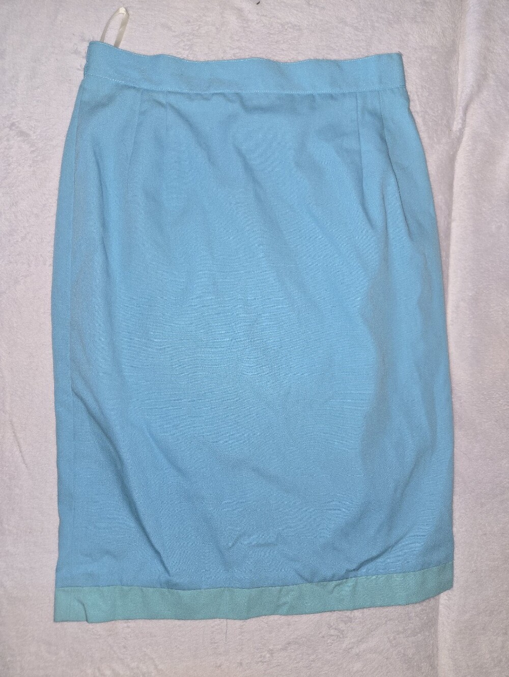 *VINTAGE* Wild Of California Light Blue Pencil Skirt.
